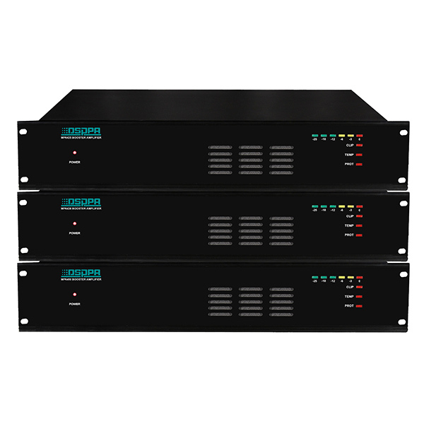 DSPPA DC24V 500w 4 Channel Stereo Audio Pa Power Amplifier