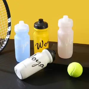 Custom Logo 750ml Portable Light Weight Soft Cycling Sports Water Bottle Plastic Sport Squeeze Bottle For Bicycle Bike