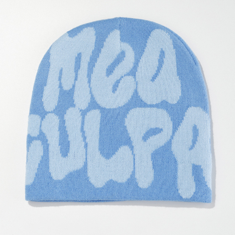 F-1629 Hot Sale Custom Knitted Streetwear Hats Beanie Y2K