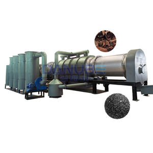 Four de carbonisation automatique pour la fabrication de charbon de bois à partir de sciure de bois avec composants de moteur pour usine de fabrication - Product Image 1
