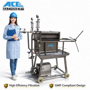 Syrup Edible Oil Plate Filter <b>Press</b> for Sugar Refinery Grape <b>Wine</b> Filter <b>Press</b> Machine - Product Image 1