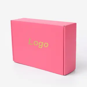 Wholesale foldable environmentally friendly cardboard boxes portable clothing shoes gift packaging