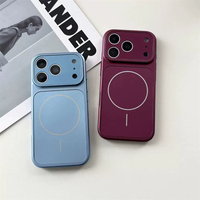 Nouvelle coque de protection pour téléphone avec lentille en verre AG givré pour iPhone 17 18 16 Pro Max, coque de conversion pour iPhone 18