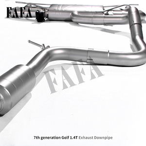 Per Vw <span class=keywords><strong>Golf</strong></span> 1.4T 7 sistema di scarico per auto sezione centrale e posteriore ad alte prestazioni tubo di scarico valvola di scarico silenziatore scarico - Product Image 6
