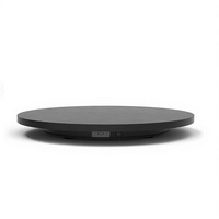 Plateau tournant motorisé électrique en velours pour présentation de produits, 45 cm x 35 cm