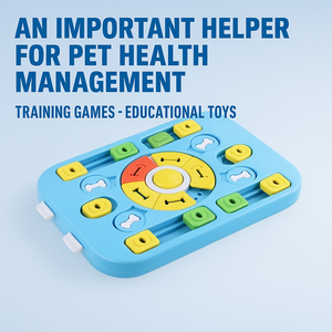 Xách Tay Thân Thiện Với Môi Câu Đố Mê Cung Đào Tạo Đồ Chơi Cho Chó Mèo Tự Động Thực Phẩm Phân Phát Vật Nuôi Bát Có Thể Giặt Con Chó Ăn Chán - Product Image 2