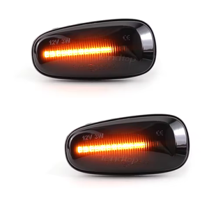 Feux de position latéraux à LED séquentiels pour <span class=keywords><strong>Opel</strong></span> Zafira A <span class=keywords><strong>Astra</strong></span> G 98-09, clignotants dynamiques à défilement, répétiteurs de clignotants - Product Image 3