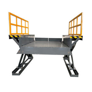 Plate-forme élévatrice à ciseaux hydraulique électrique stationnaire d'entrepôt en acier au carbone certifié CE personnalisé 1 an de garantie pour le chargement - Product Image 1