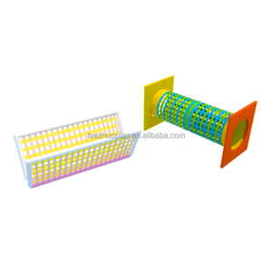 Tema comercial Parque de atracciones Rainbow Netcom Cinta de perforación <span class=keywords><strong>Escalada</strong></span> Correas Red Túnel <span class=keywords><strong>Niños</strong></span> Equipo de patio interior - Product Image 2