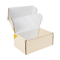 Boîte d'expédition en carton ondulé avec logo personnalisé, emballage durable, boîte en papier pour l'e-commerce, vente en gros, fabricant OEM
