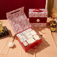 Exquisite Geschenkbox für Kerzen aus recycelten Materialien mit geprägtem Klappdeckel, handgefertigt, Fusion aus Eleganz und Kreativität, unvergessliche Geschenke