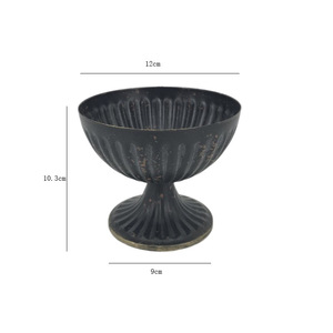 Traditional Iron Tabletop <b>Vase</b> Set For Wedding Decor And Home Decoration - Product Image 5