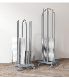 Cintre amovible au <span class=keywords><strong>plafond</strong></span>, étagères pour magasins de vêtements, multicouches, amovible - Product Image 2