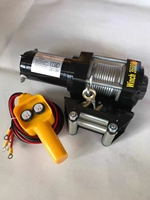 Treuil électrique de récupération 4x4 2000lbs 12v avec câble en acier pour le tirage