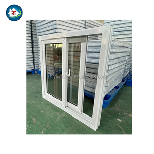 Bán màu trắng bão Windows tác động trượt 3 bài hát uPVC trượt kính cửa sổ tiếp nhận - Product Image 3