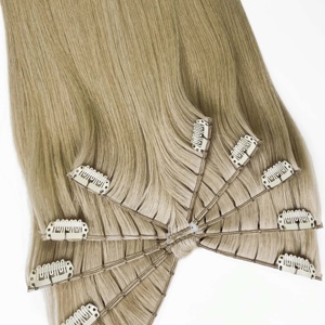 Extensiones de Cabello Europeas de Alta Calidad, Extensiones de Cabello Humano Virgen Liso y Sedoso para Salón, Pedido al por Mayor, Envío Rápido, Duraderas - Product Image 6