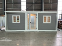 Disponibles en 10FT/ 20FT / 30FT / 40FT, maisons de vacances, hôtels, bureaux, camps et projets d'hébergement temporaire personnalisables