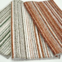 Tissu d'ameublement Splendor en chenille 100 % polyester, ignifuge, tricoté, poids moyen, design moderne pour canapé et voiture
