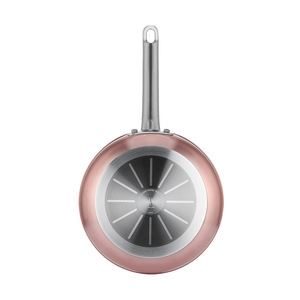 Ensemble de poêles Zwilling 3 pièces antiadhésives roses avec couvercle et spatule, prêt à offrir - Product Image 3