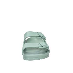 รองเท้าสไลด์ผู้หญิง Valleverde สีฟ้าอมเขียว ไซส์ 39 ส้นเตี้ย - Product Image 3