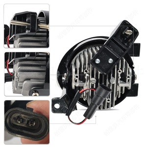 ไฟตัดหมอกโปรเจคเตอร์สำหรับรถหมาป่าทะเลสาบไฟ LED กันชนหน้าสีเหลืองสำหรับ Volkswagen Golf 6 - Product Image 4