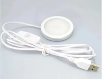 Éclairage LED sous-meuble, éclairage de vitrine, éclairage de comptoir, éclairage de caravane, éclairage intérieur de camping-car, lampe spot avec interrupteur USB 5V