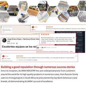 Европейский стандартный электрический тельфер 1-3 тонны с тросом и цепным подвесом, новый, сертифицированный CE, для стационарных строительных работ - Product Image 6