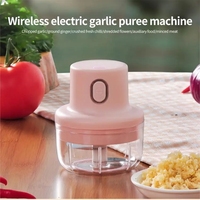 Elektrische Vlees Knoflook Molens & Crusher Usb Fruit Vlees Cutter Blender Groentechopper Machine Keuken Gereedschap