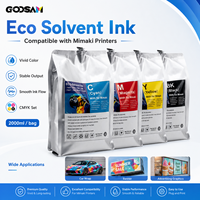 Encre éco-solvant Mimaki compatible Goosam Bs3 Bs4 Ss21 Ss22 Es3 Hs Ss2 2000Ml pour imprimante Jv300 Cjv300 Plus Jv150/Bs Cjv150/Bs