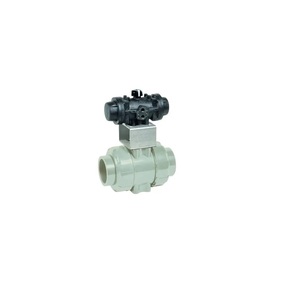 Válvula de bola de 1 pulgada con retorno por resorte, accionada por aire, con retroalimentación de señal (interruptor de límite) y solenoide - Product Image 2