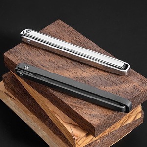 Nouveau couteau de camping en acier inoxydable pour l'extérieur - Couteau de survie portable pour briser les vitres, couteau à fruits, couteau pliant de défense personnelle, mini couteau mécanique OEM - Product Image 5