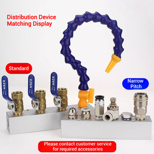 Bloco de Distribuição de Ar em Liga de Alumínio, Distribuidor de Ar, Linha de Derivação, Coletor de Ar Pneumático - Product Image 2