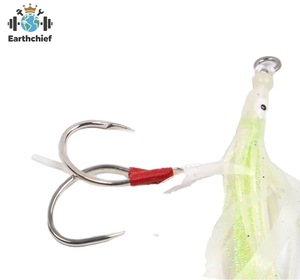 Hameçon bionique pour calamar Tianya <span class=keywords><strong>Saury</strong></span> avec ligne de pêche, hameçon lumineux pour la pêche en mer, jigging Luya, double hameçon pour pieuvre - Product Image 1