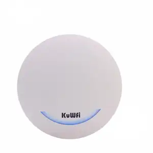 Hochwertiges KuWFi 1200 Mbps Dualband 4dBi Antenne Decken ap 48 V POE WLAN Decken-Zugangspunkt für Indoor