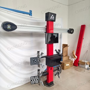 Machine d'alignement de roues certifiée CE, <span class=keywords><strong>moins</strong></span> chère, avec élévateur de voiture, aligneur de roues 3D pour <span class=keywords><strong>garage</strong></span> de réparation automobile - Product Image 4