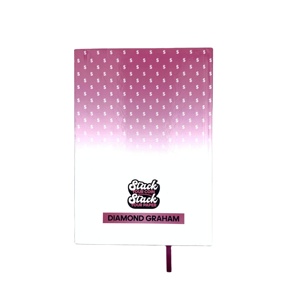 Planificateur financier <span class=keywords><strong>professionnel</strong></span> A5 pour les employés de <span class=keywords><strong>bureau</strong></span> - Relié avec logo personnalisé et objectifs de défis mensuels - Product Image 2