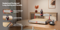 ActionLasers Máquina CNC de Alta Precisión TTC 450 Ultra, Grabador de Escritorio Inteligente para MDF, Bambú, Fresadora, Grabado en Madera