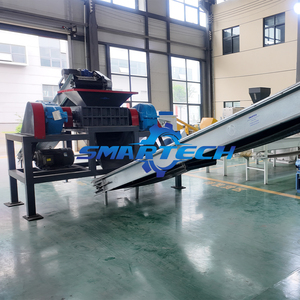 Máquina Trituradora de Residuos Textiles Industriales para la Producción de Combustible de Biomasa - Product Image 6