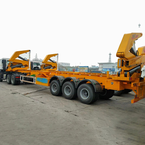 Nuevo Mobil Truck Crane 3 Axles Truck Crane 20Ft 40 Ft Container Carrier Side Loader Semi Trailer a la venta - Product Image 5