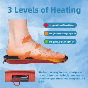 <span class=keywords><strong>Semelles</strong></span> <span class=keywords><strong>chauffantes</strong></span> électriques rechargeables avec télécommande <span class=keywords><strong>Semelles</strong></span> thermiques Chauffe-pieds sans fil pour la <span class=keywords><strong>chasse</strong></span>, la pêche et la randonnée - Product Image 4