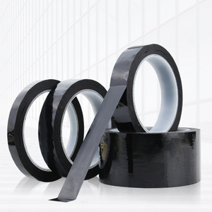 Heat-Resistant Insulating Tape 0.06mm Acrylic Adhesive Black Film Blackout Tape For LED <b>Light</b> <b>Strip</b> Lithium <b>Battery</b> - Product Image 1