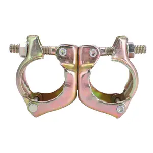 Accessoires d'échafaudage EN74 Accouplement de tuyau d'échafaudage Coupleur pivotant d'échafaudage galvanisé