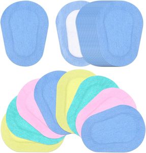 แผ่นปิดตาเด็ก 4 กล่อง/80 ชิ้น แผ่นปิดตาแบบมีกาวสีสันสดใส ระบายอากาศได้ดี แผ่นปิดตาสำหรับสายตาขี้เกียจ 4 แบบ สำหรับอาการตาขี้เกียจและตาไขว้ - Product Image 2