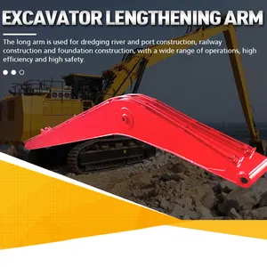 Professional Design Dredging 30-45tons Hydraulic Reach Arm Excavator Extension Long Boom