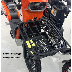 Vélo électrique à batterie au plomb avec pneus de 20 pouces, selle rembourrée et tige de selle amortissante <span class=keywords><strong>pour</strong></span> un confort de conduite longue distance - Product Image 4