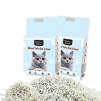 Pabrik Langsung Premium Pasir Kucing Tofu Biodegradable Berbasis Tanaman, Cepat Menyerap, Sangat Menggumpal, Dapat Dibuang di Toilet, Formula Tofu Jagung