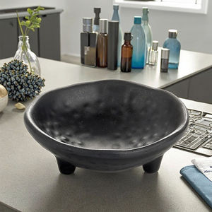 Style <span class=keywords><strong>japonais</strong></span> vente chaude noir rond en mélamine bols à sucre - Product Image 2