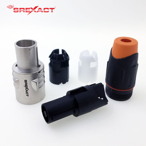 Conector Speakon hembra de 4 pines de latón 40A para aplicaciones de audio y video - Product Image 5