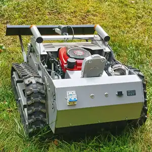 Mesin pemotong rumput Zero turn, mesin pemotong rumput robot pemotong rumput otomatis dengan pisau salju
