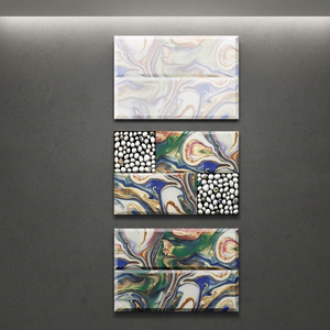 Azulejo de Pared Cerámico Digital de 300x450 mm para Cocina y Pasillo, Función de Ladrillo Refractario, Impermeable, Diseño Industrial, Uso Interior - Product Image 3